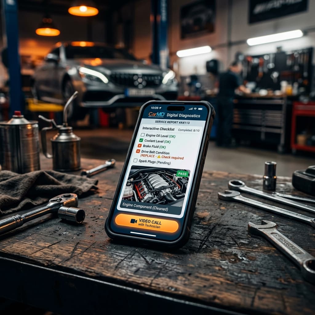 CarMD Digital Report Mockup